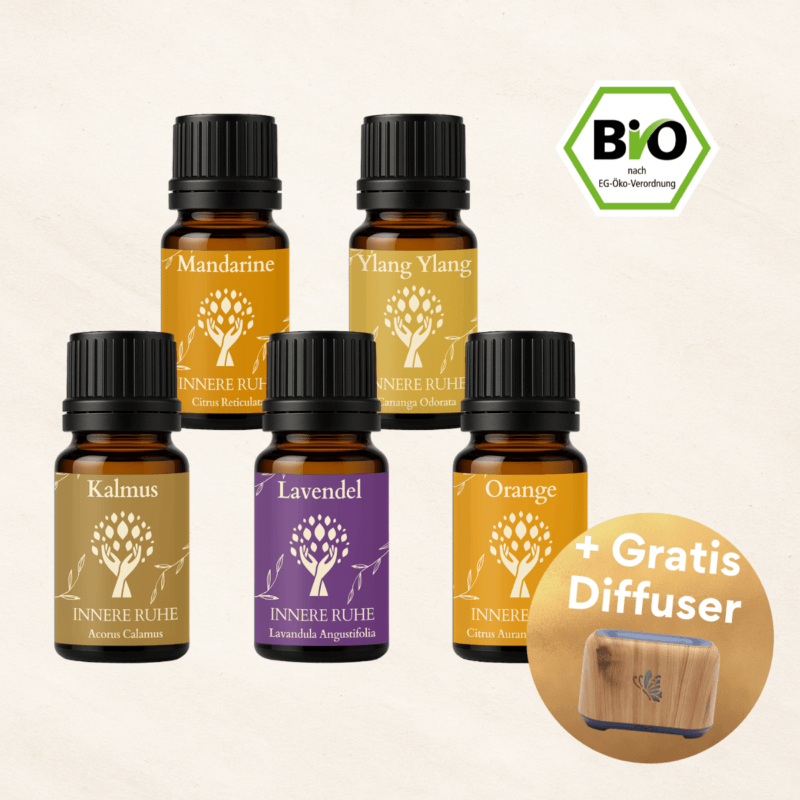 Öl-Set Abendfrieden – Schlafritual Bundle