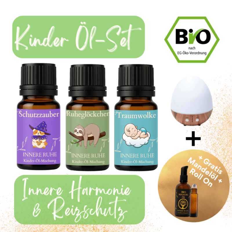 Kinder Öl Set Innere Harmonie und Balance
